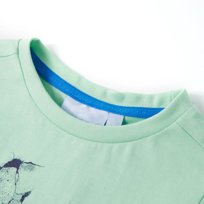 Load image into Gallery viewer, VidaXL Kindershirt 104 lichtgroen
