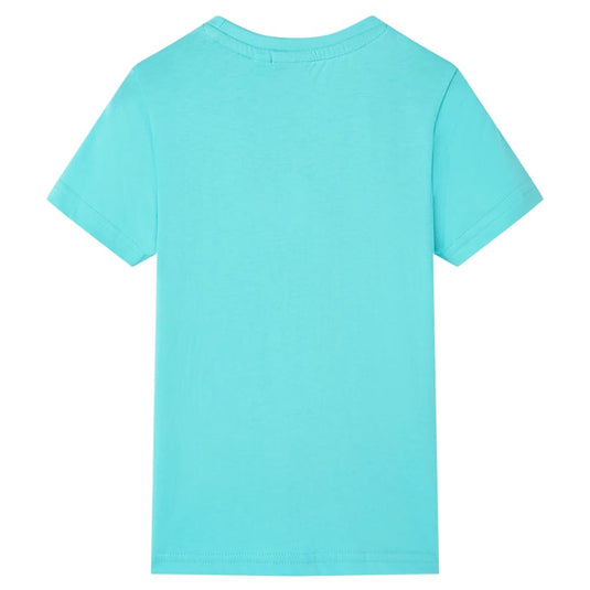 Vidaxl kindershirt met korte mouwen 116 zeeblauw