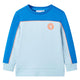 Vidaxl kindertrui 128 felblauw en lichtblauw
