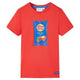 Vidaxl kindershirt met korte mouwen 140 rood