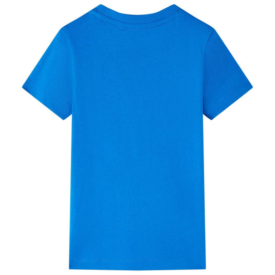 Vidaxl kindershirt 116 felblauw