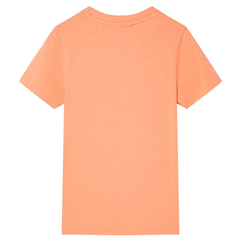 Load image into Gallery viewer, VidaXL Kindershirt met korte mouwen 116 neonoranje
