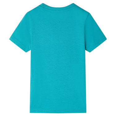 Vidaxl kindershirt met korte mouwen 140 donkermintkleurig