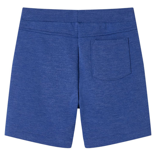 Vidaxl kindershorts met trekkoord 140 gemêleerd blauw