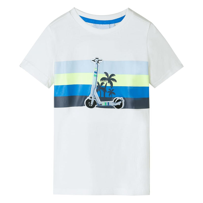 Afbeelding laden in galerijviewer, VidaXL Kindershirt 92 ecru
