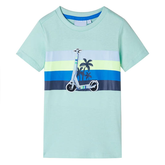 VidaXL Kindershirt 128 lichtmint