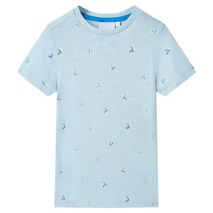Vidaxl kindershirt 104 lichtblauw