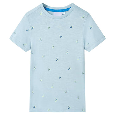 Vidaxl kindershirt 104 lichtblauw