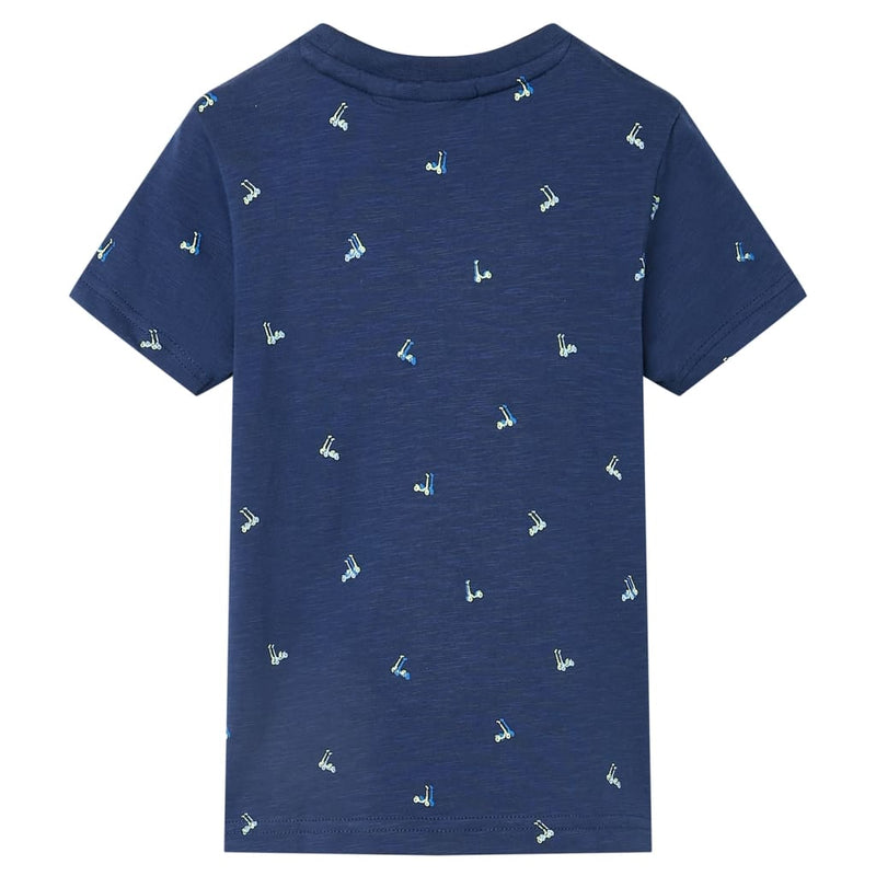 ギャラリービューアに画像をロードする, VidaXL Kindershirt 140 donkerblauw
