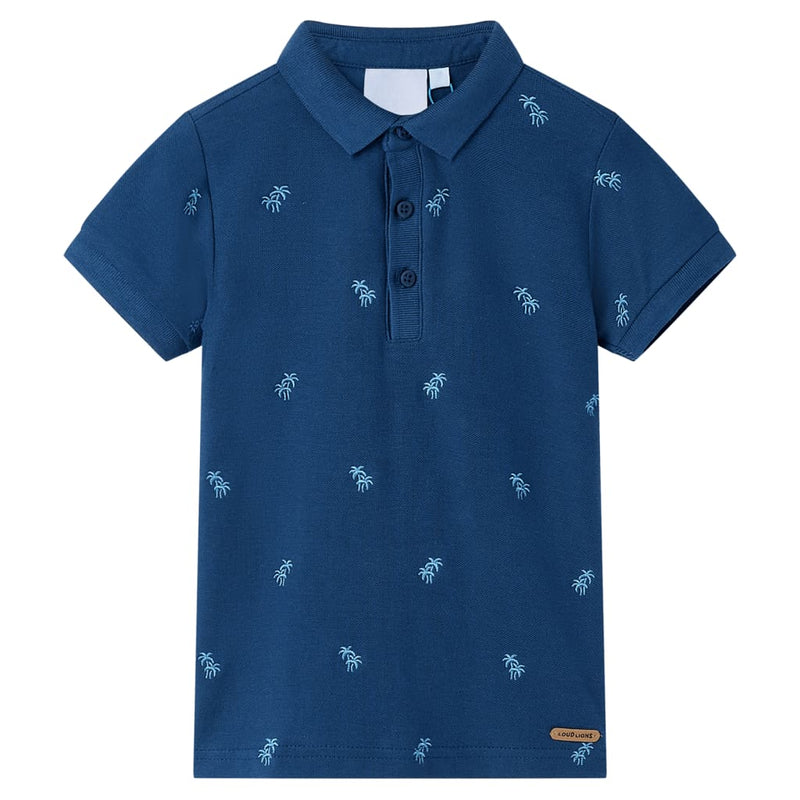 Load image into Gallery viewer, Vidaxl kinderpoloshirt 140 donkerblauw
