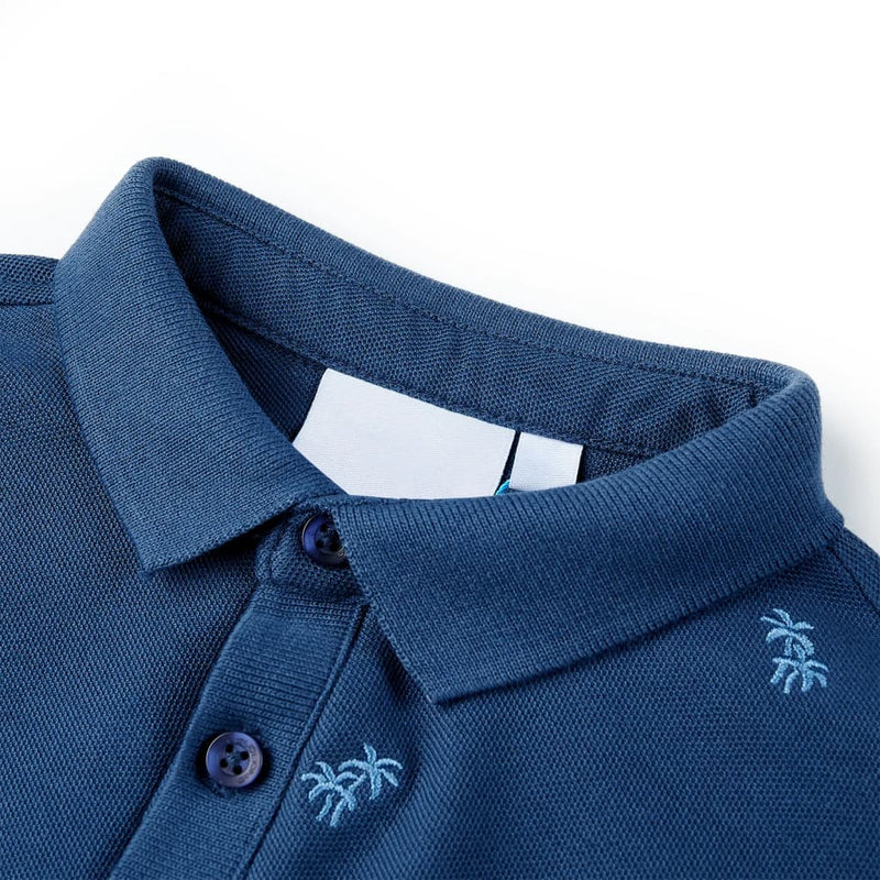 Load image into Gallery viewer, Vidaxl kinderpoloshirt 140 donkerblauw
