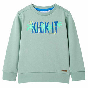 Vidaxl kindertrui 104 lichtkaki