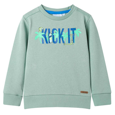 Vidaxl kindertrui 140 lichtkaki