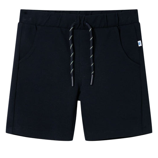 Vidaxl kindershorts met trekkoord 140 marineblauw