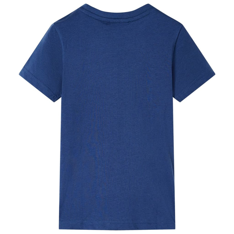 Afbeelding laden in galerijviewer, VidaXL Kindershirt 92 donkerblauw
