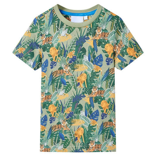Vidaxl kindershirt met korte mouwen 128 meerkleurig