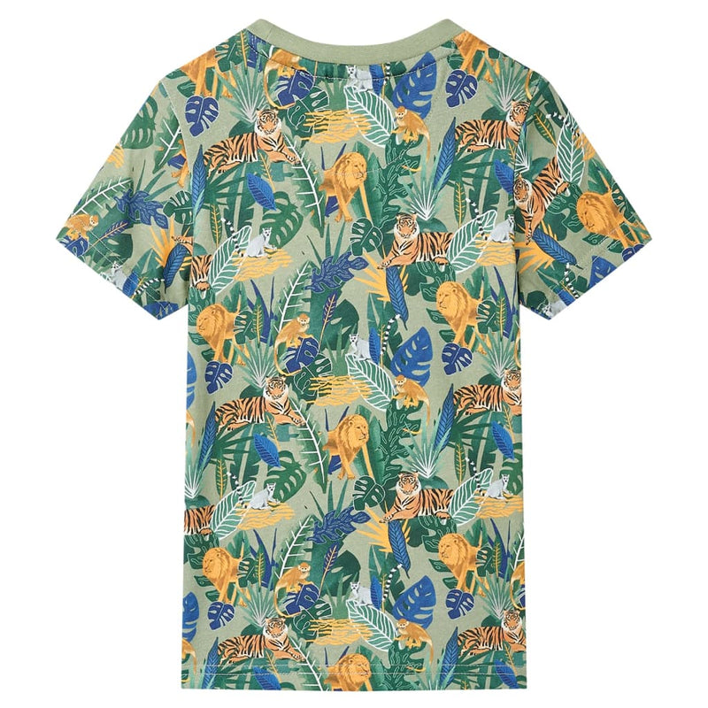 Load image into Gallery viewer, Vidaxl kindershirt met korte mouwen 128 meerkleurig
