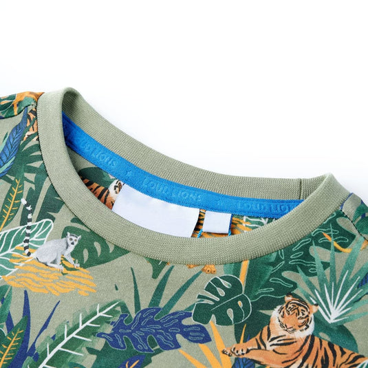 Vidaxl kindershirt met korte mouwen 128 meerkleurig