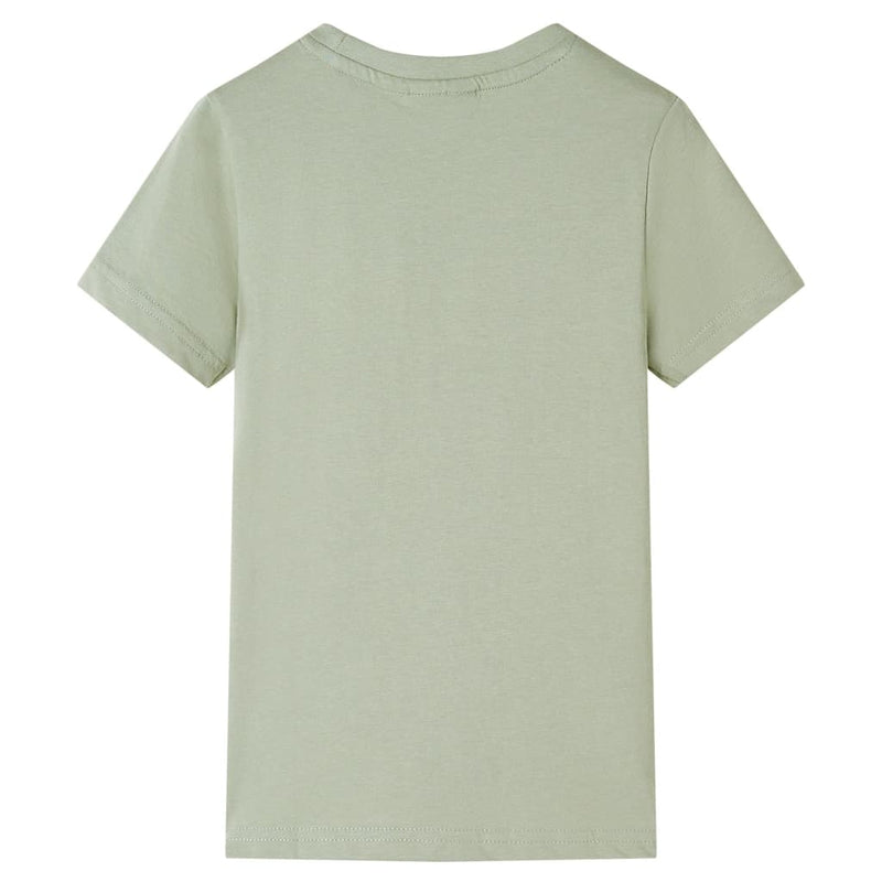 Load image into Gallery viewer, Vidaxl kindershirt met korte mouwen 104 lichtkakikleurig
