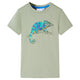 Vidaxl kindershirt met korte mouwen 128 lichtkakikleurig