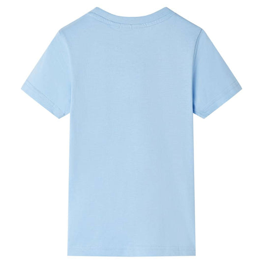 Vidaxl kindershirt met korte mouwen 140 lichtblauw
