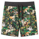 Vidaxl kindershorts met trekkoord 104 oudpetrol