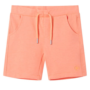 Vidaxl kindershorts met trekkoord 140 neonoranje