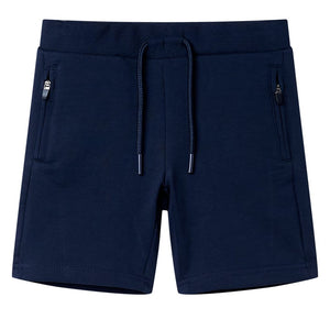 Vidaxl kindershort 116 marineblauw