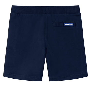 Vidaxl kindershort 128 marineblauw