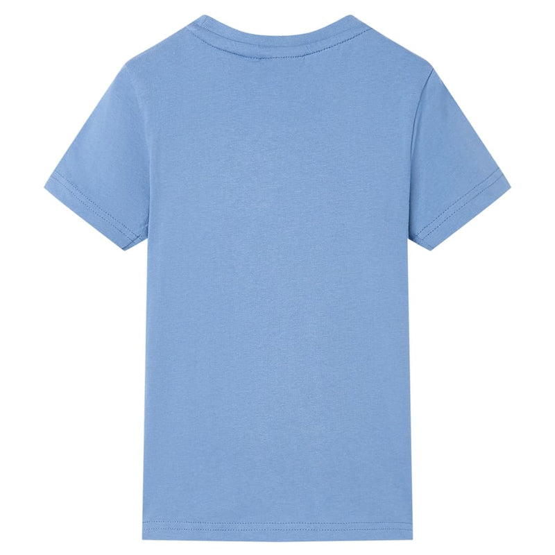 Load image into Gallery viewer, VidaXL Kindershirt 92 middenblauw
