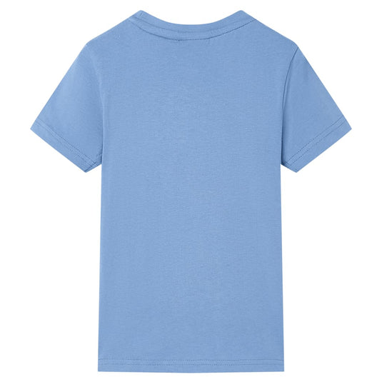 VidaXL Kindershirt 104 middelblauw