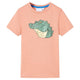VidaXL Kindershirt 92 lichtoranje