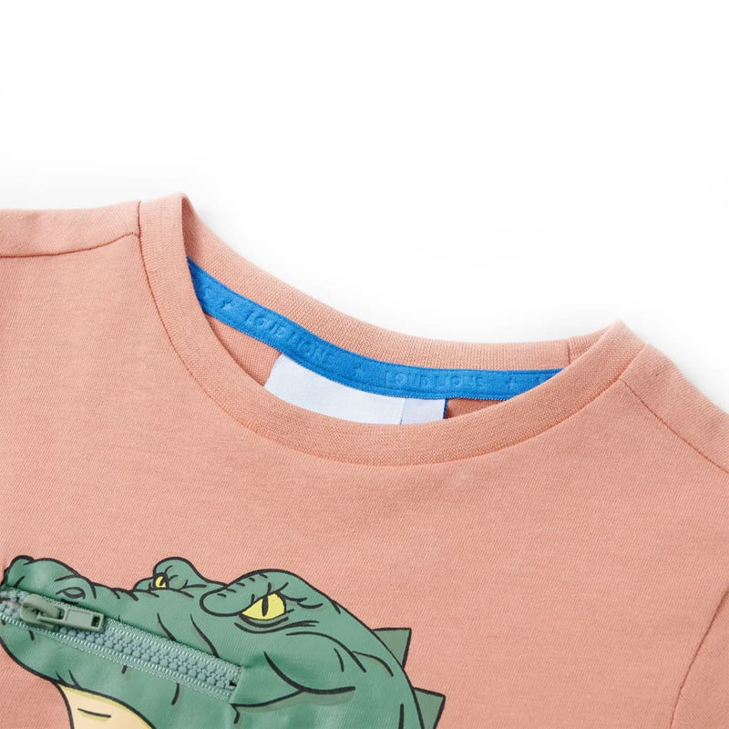 Load image into Gallery viewer, VidaXL Kindershirt 116 lichtoranje
