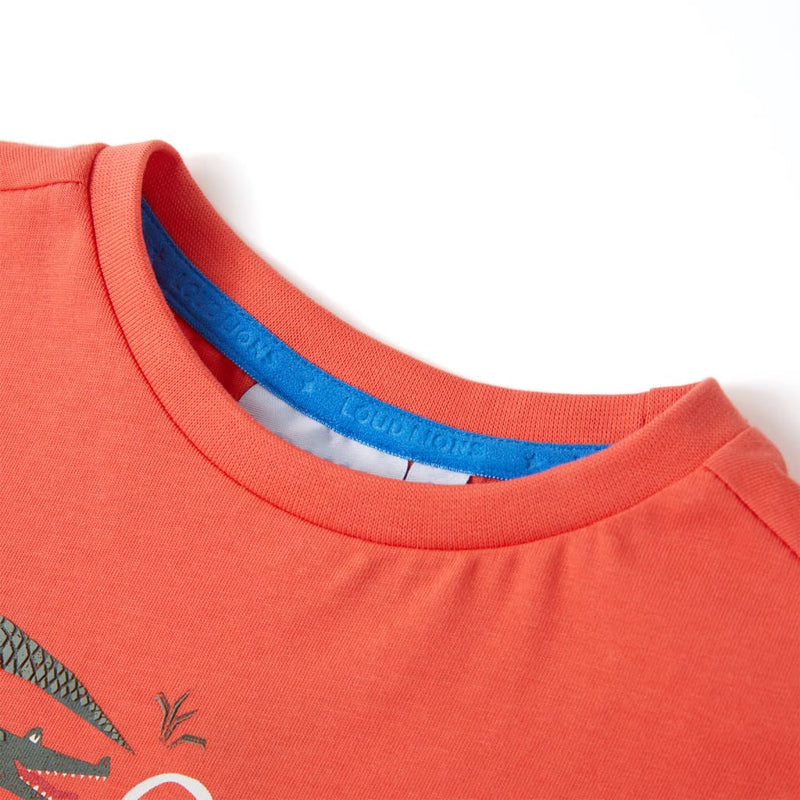 Load image into Gallery viewer, VidaXL Kindershirt met korte mouwen 92 lichtrood
