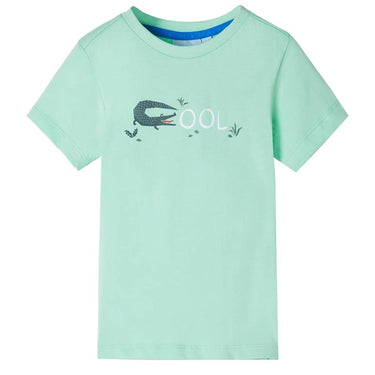 Vidaxl kindershirt met korte mouwen 92 lichtgroen