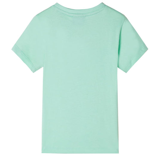 VidaXL Kindershirt met korte mouwen 92 lichtgroen