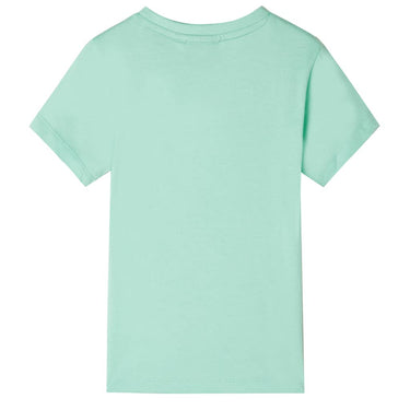 Vidaxl kindershirt met korte mouwen 128 lichtgroen