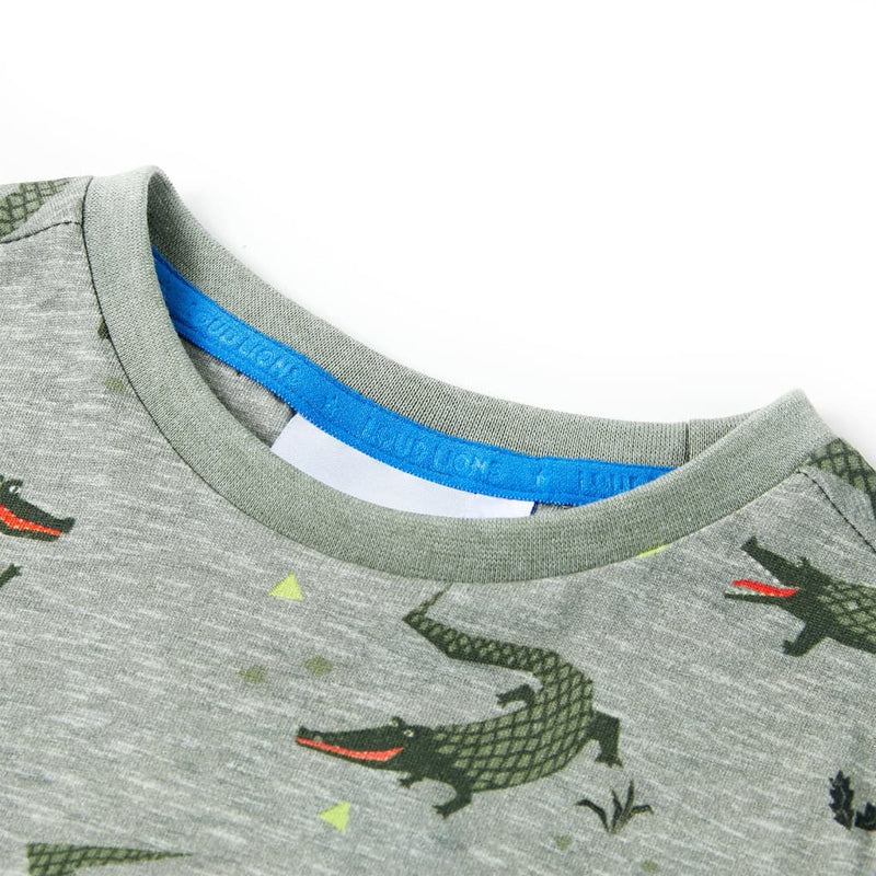 ギャラリービューアに画像をロードする, Vidaxl kindershirt 104 gemêleerd lichtkaki
