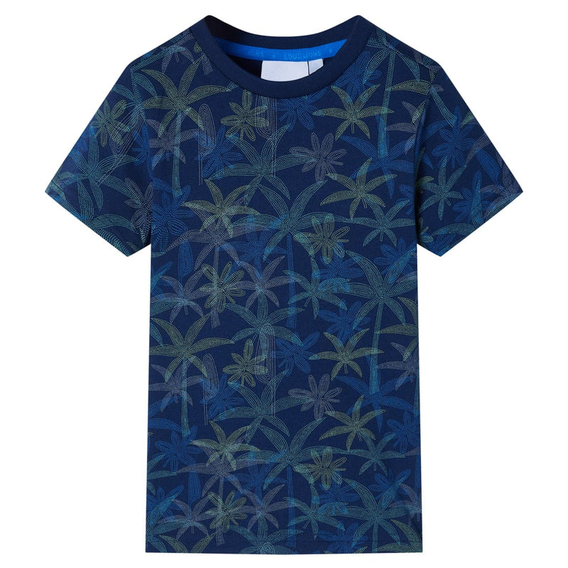 Chargez l'image dans la visionneuse de la galerie, VidaXL Kindershirt 92 marineblauw
