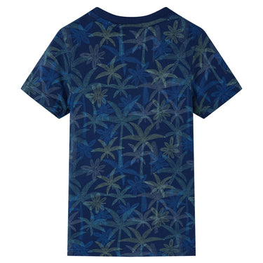 Vidaxl kindershirt 104 marineblauw