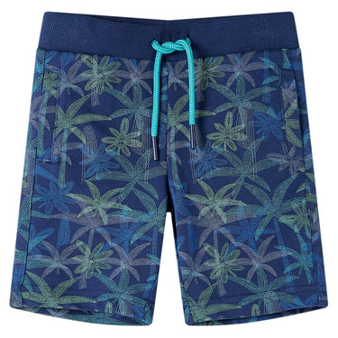 Vidaxl kindershorts met trekkoord 104 marineblauw