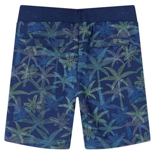 Vidaxl kindershorts met trekkoord 140 marineblauw