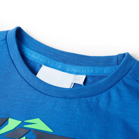 Vidaxl kindershirt 116 blauw