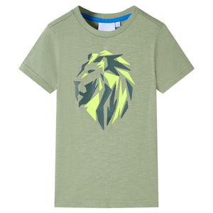 Vidaxl kindershirt 116 lichtkakikleurig