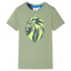 Vidaxl kindershirt 116 lichtkakikleurig