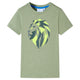 Vidaxl kindershirt 128 lichtkakikleurig