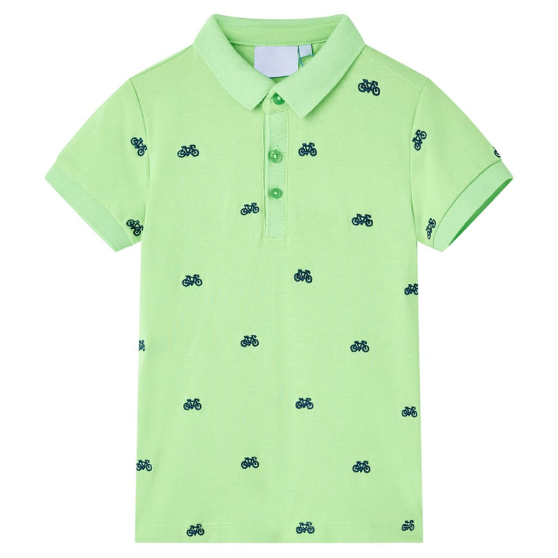 Load image into Gallery viewer, Vidaxl kinderpoloshirt 92 neongroen
