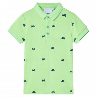 Vidaxl kinderpoloshirt 116 neongroen