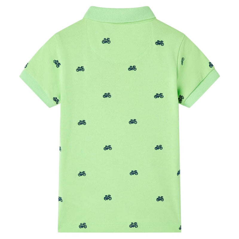 ギャラリービューアに画像をロードする, Vidaxl kinderpoloshirt 128 neongroen
