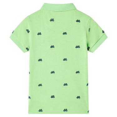 Vidaxl kinderpoloshirt 140 neongroen